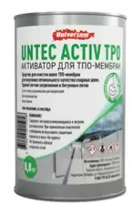Активатор для ТПО-мембран Untec Activ TPO Universum® Средство на основе смеси органических растворителей для подготовки швов ТПО-мембран с целью получения оптимального качества сварных швов Активатор для ТПО-мембран Untec Activ TPO Universum® Средство на основе смеси органических растворителей для подготовки швов ТПО-мембран с целью получения оптимального качества сварных швов