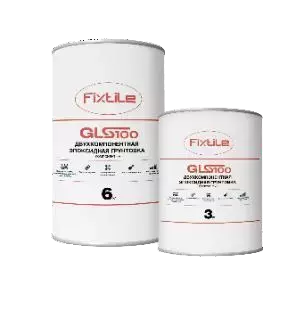 Грунтовка FIXTILE GLS100 Эпоксидная двухкомпонентная для пола Грунтовка FIXTILE GLS100 Эпоксидная двухкомпонентная для пола